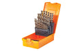 135 deg. Industrial Drill Bits Set in Metal Index Container A14727