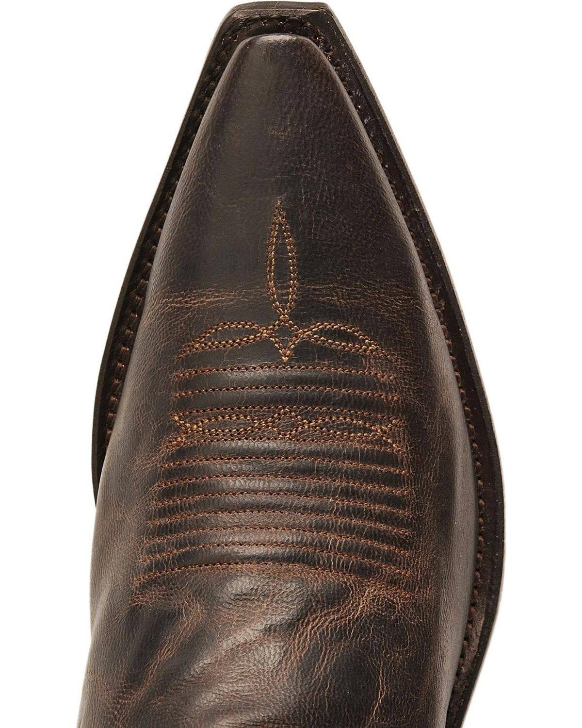 Chocolate Madras Goat Cowboy Boots S3659