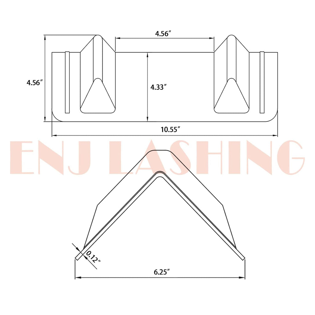 20 Pack Flatbed Edge Protectors Q833