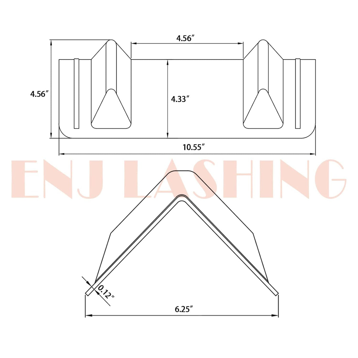 20 Pack Flatbed Edge Protectors Q833