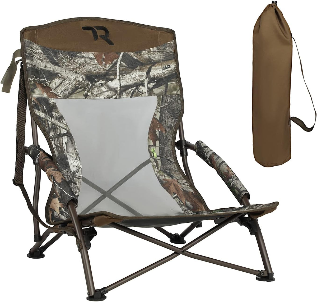 Low-Profile Folding Hunting Chair with Carry Bag B281190