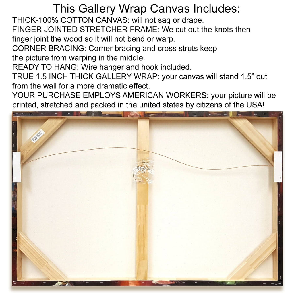 Canvas Art 34 in. W x 23 in. H E979