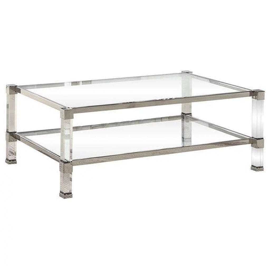 Silver Glass Coffee Table S416