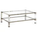 Silver Glass Coffee Table S416