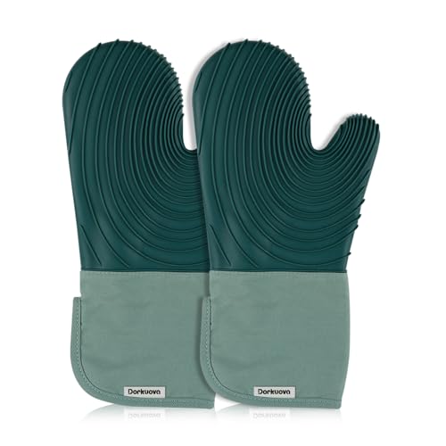 Silicone Oven Mitts, BPA-Free, 4 Pieces U315