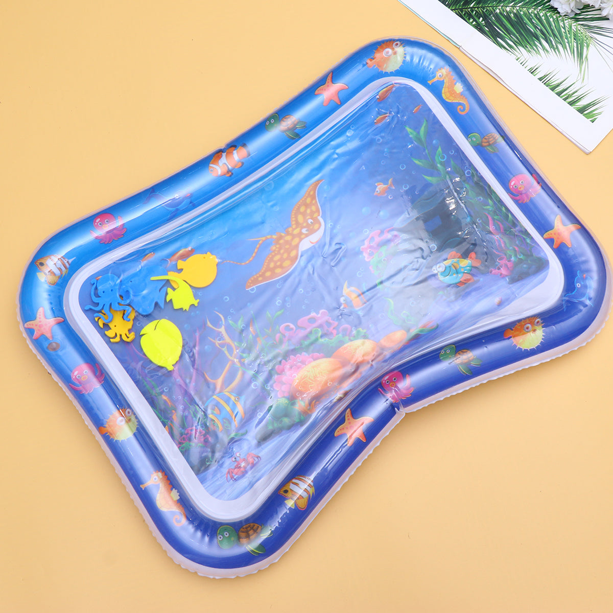 Inflatable Crawling Cushion Water Play Mat (Blue) O9392