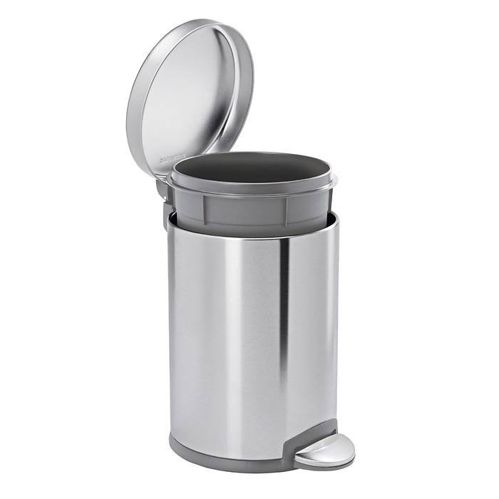 4.5L Round Step Can, 2-Pack, 30-Pack Liners F359491