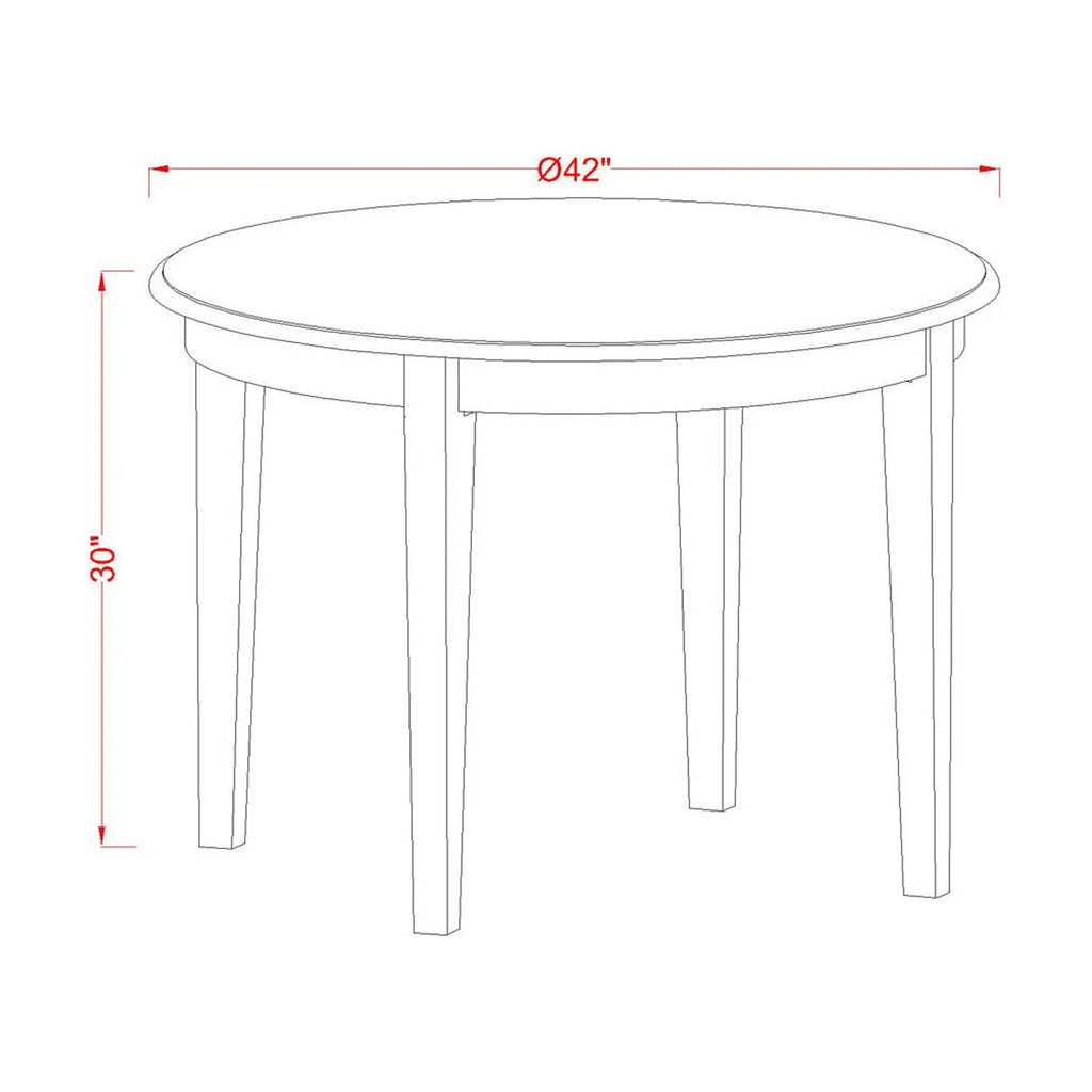 Round Table and 2 Dining Chairs I726