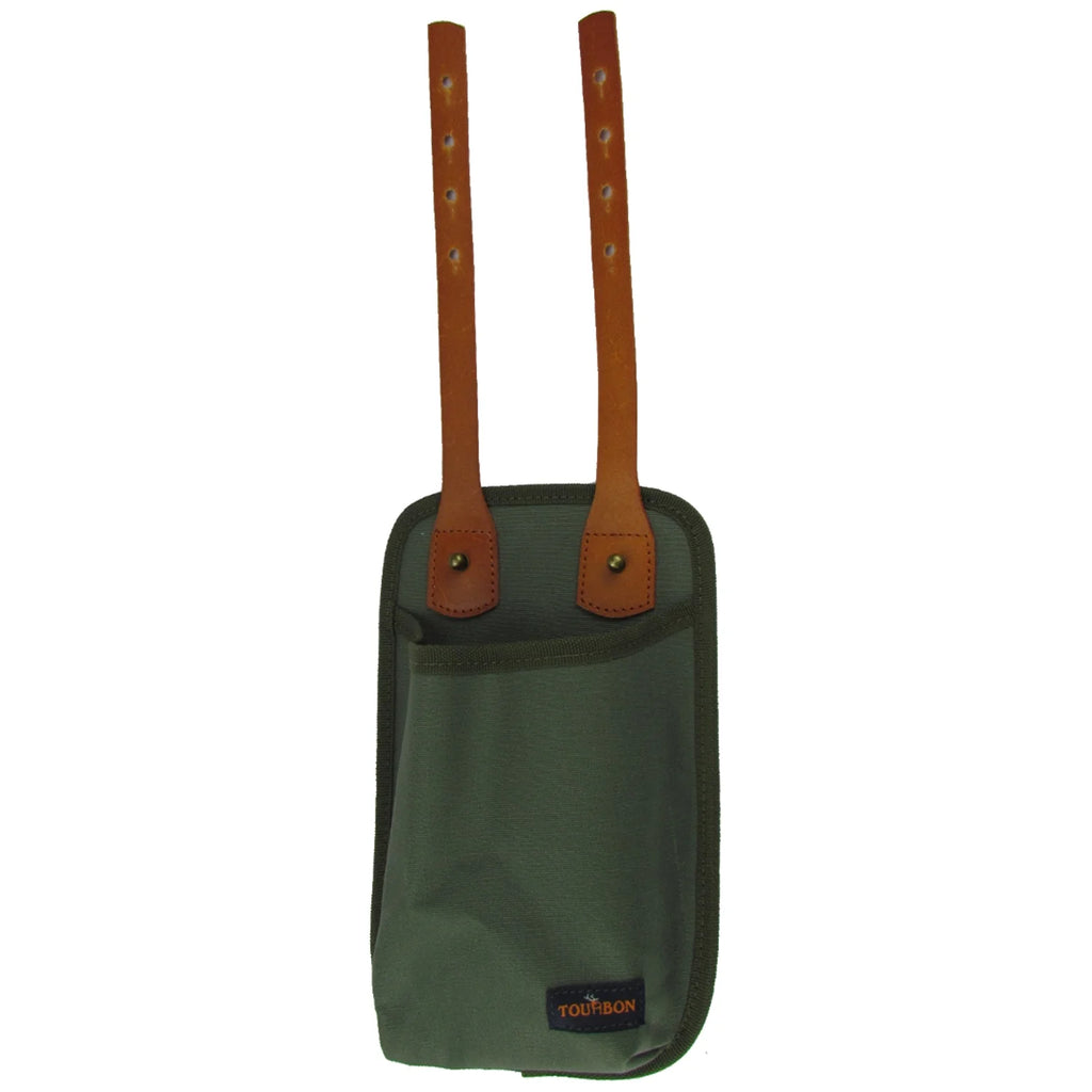 Green Canvas Bike Tool Storage Pannier with U Lock Holder Bag U859983
