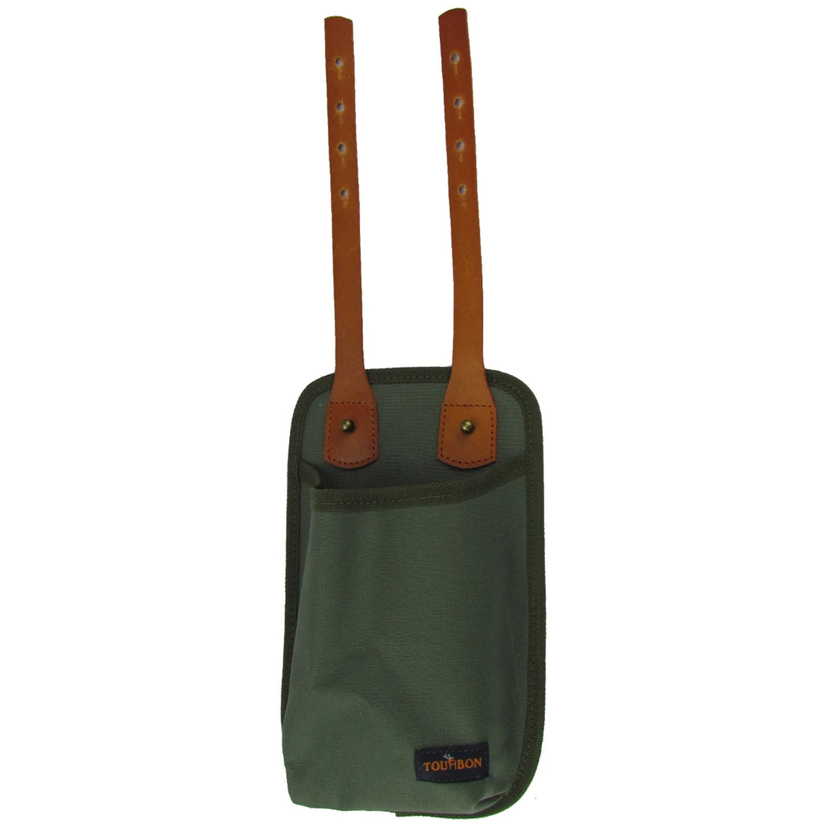 Green Canvas Bike Tool Storage Pannier with U Lock Holder Bag U859983