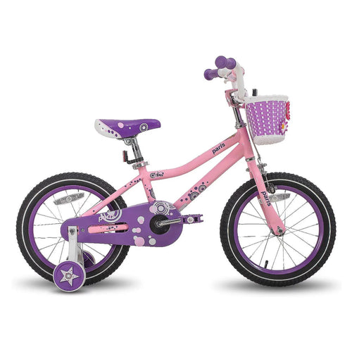 18 Inch Girls Training Wheel Bike Y14371