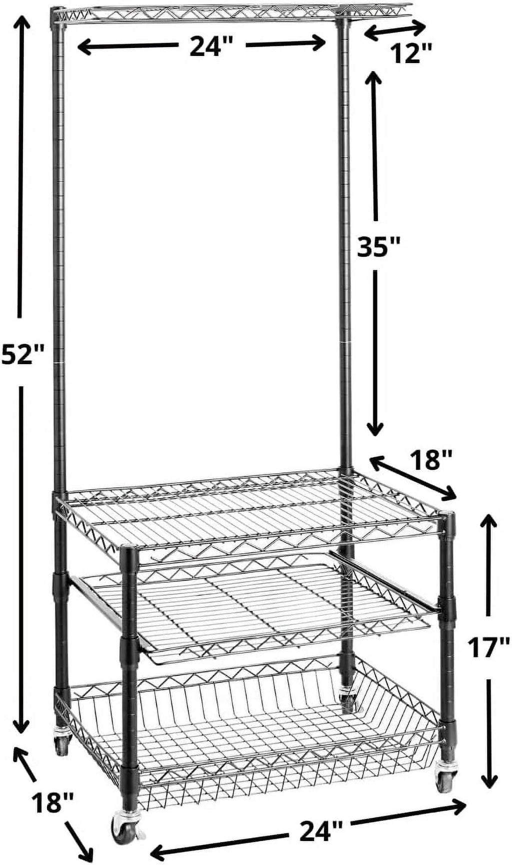 Portable Mini Fridge Organizer X775560