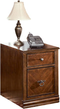 Small Medium Brown File Cabinet Z567591