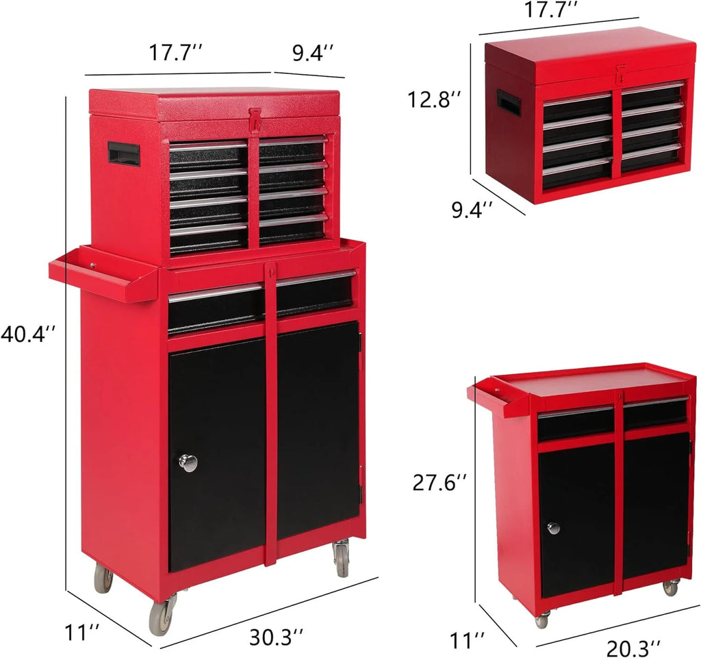 Rolling Tool Chest with 5 Drawers W4325