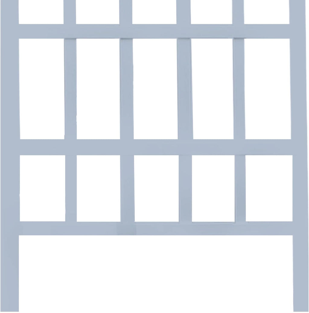 White 35 x 75 Inch Garden Trellis L304688