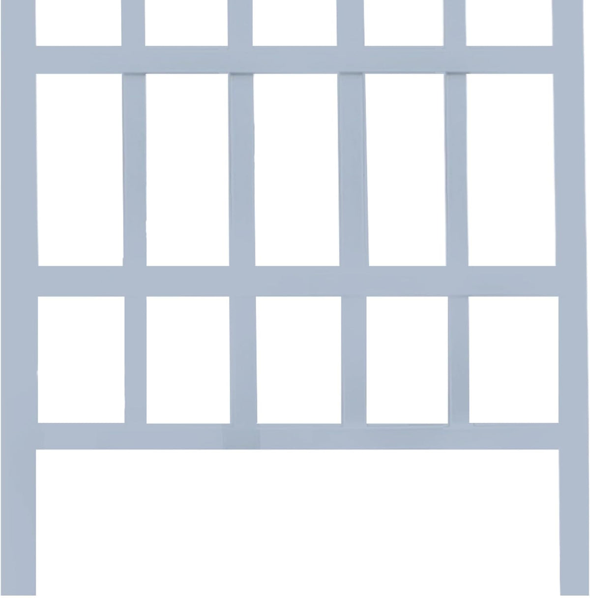 White 35 x 75 Inch Garden Trellis L304688