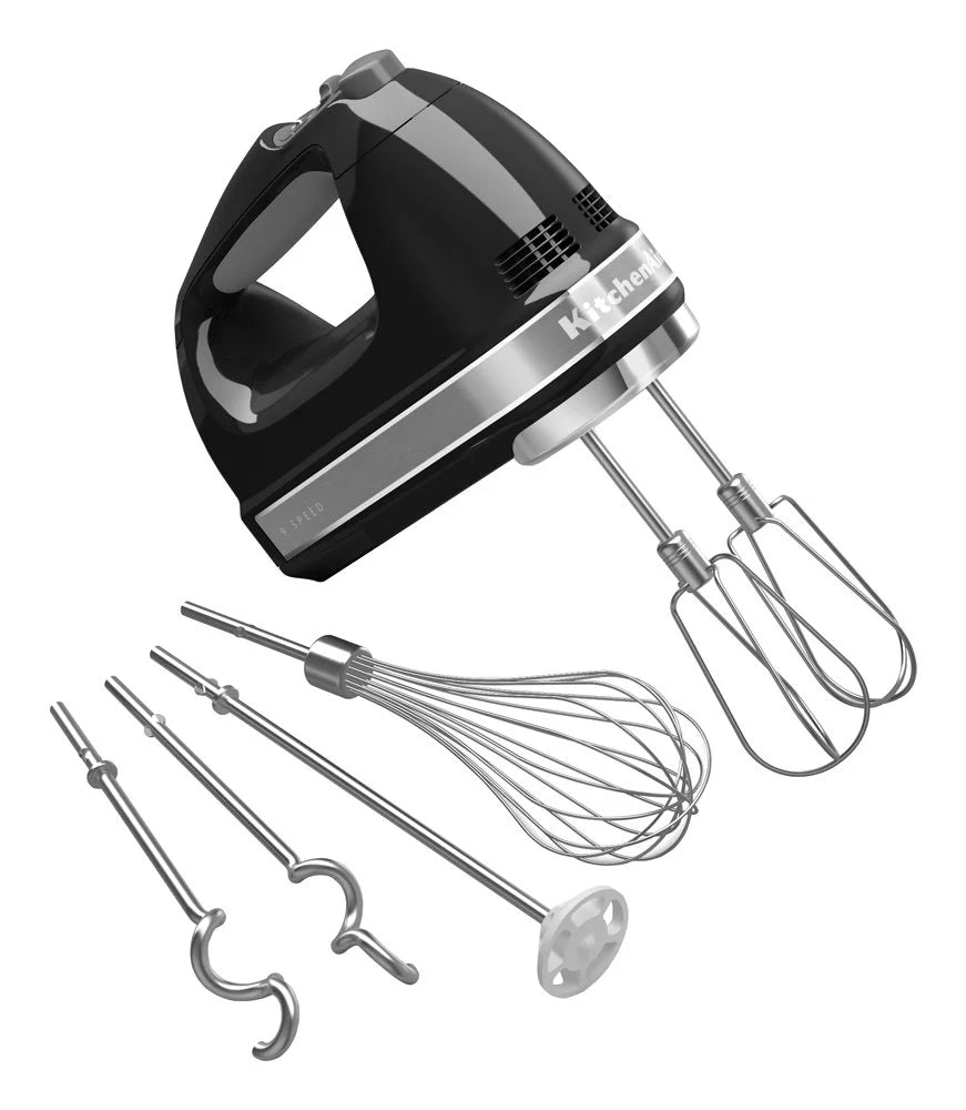 9-Speed Digital Hand Mixer Onyx Black H372