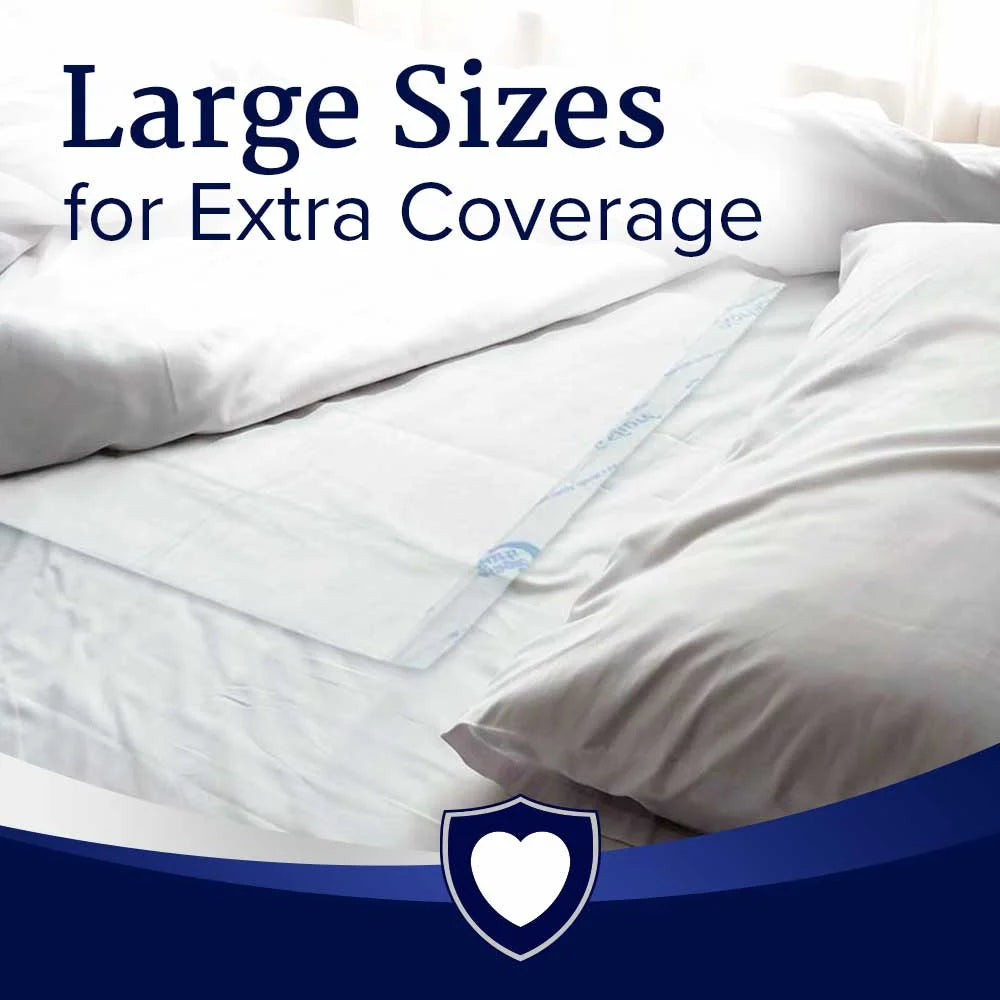 MagicSorb Air Super-Absorbent Disposable Underpads, 23x36 in., Large, Pack/12 D94379