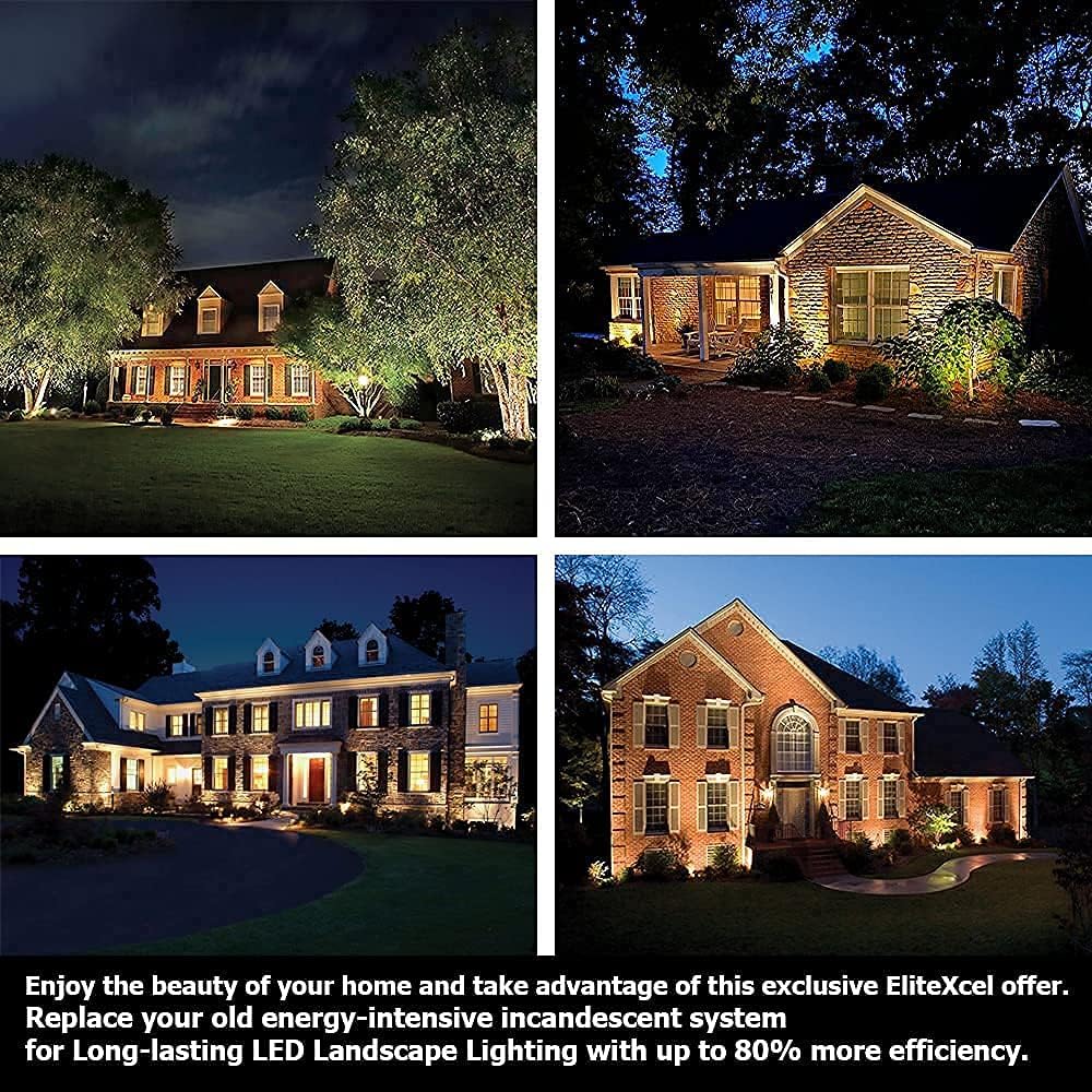 LED Flood Light Outdoor, 16W Landscape Lights, 1500 Lumen Waterproof Security Lights, 3000K Warm White I899119