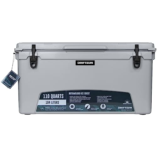 White 110-Quart Heavy Duty Roto-Molded Insulated Cooler G43047