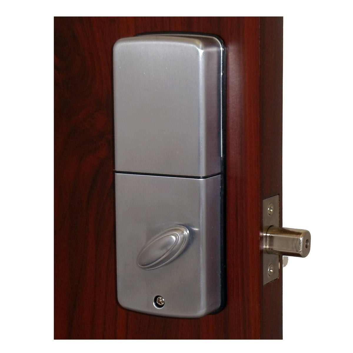 Satin Nickel Electronic Keypad Single Cylinder Deadbolt I848