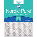 24x30x1 MERV 14 Pleated AC Furnace Air Filters 2 Pack Z501528