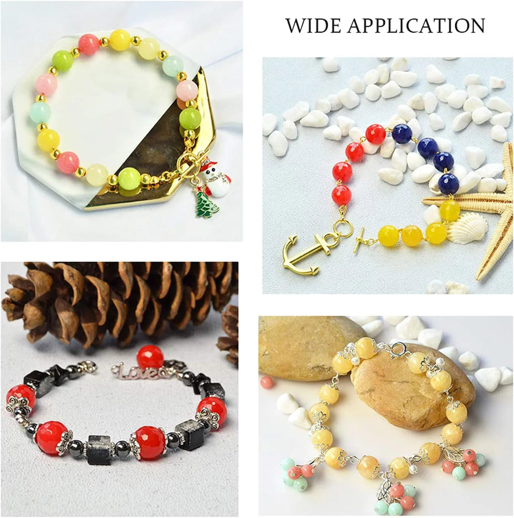 Pearlized Glass Beads 24 Color 3 Sizes Round Loose Spacer Beads N6359