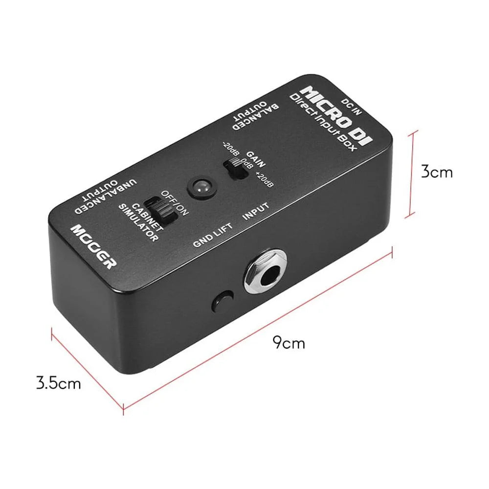 DI Cabinet Simulator DI Box for Guitar and Bass Q840