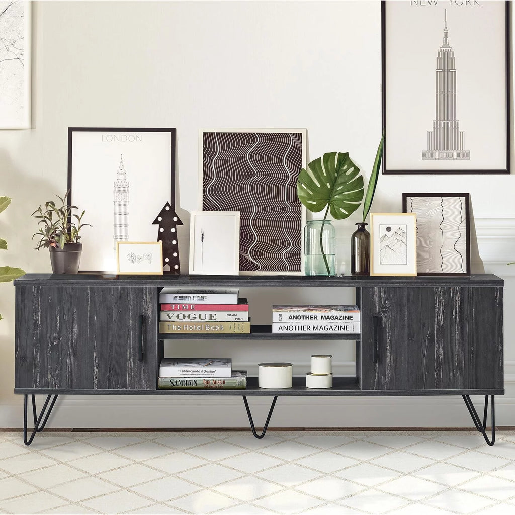 Black Oak Media Console W6417