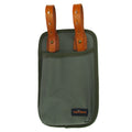 Green Canvas Bike Tool Storage Pannier with U Lock Holder Bag U859983