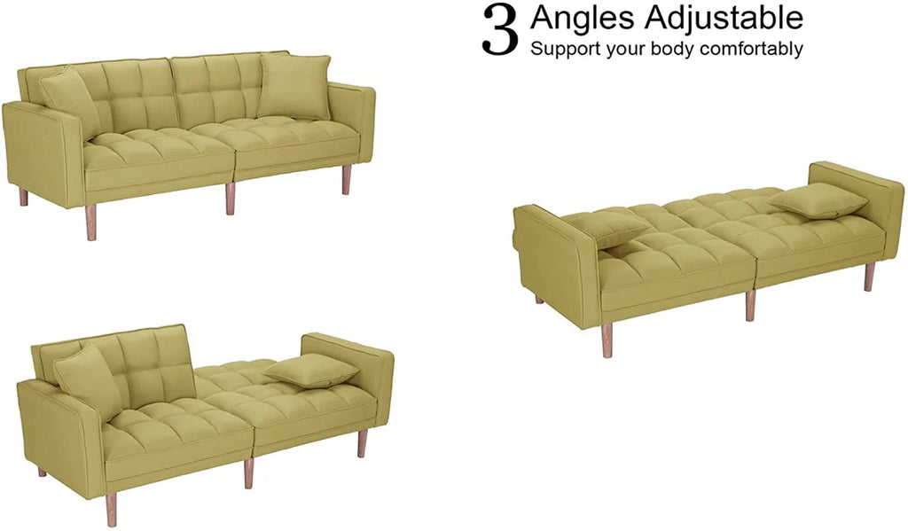 Convertible Sleeper Futon Sofa Bed P8752
