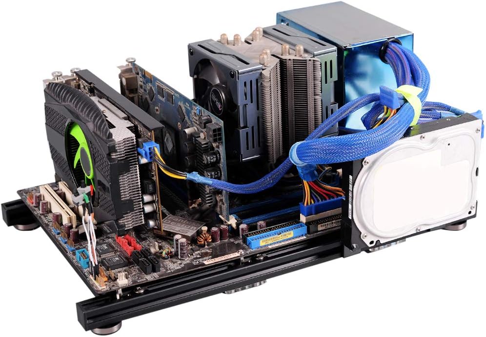 ATX Open Air Aluminum Alloy PC Case C4887