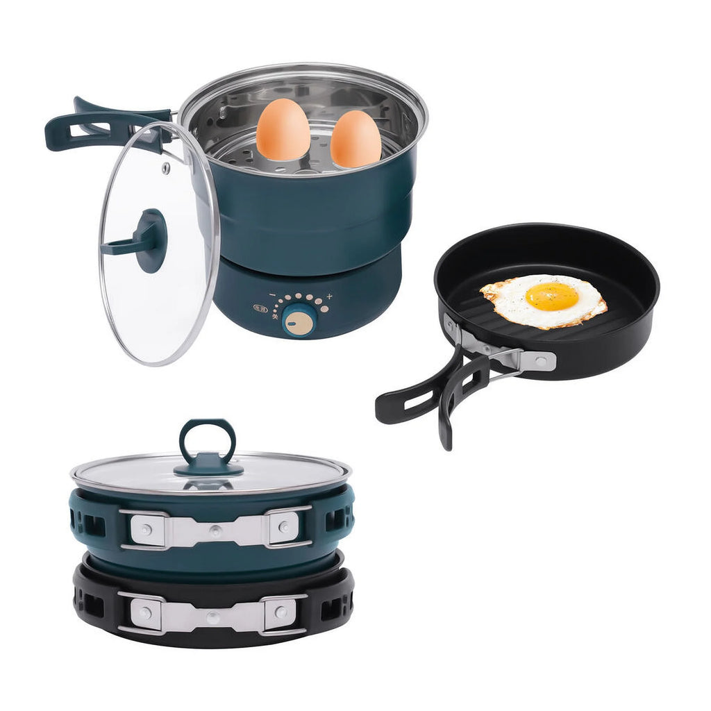 Electric Hot Cooker Pot Steamer Mini Frying Pan H3967