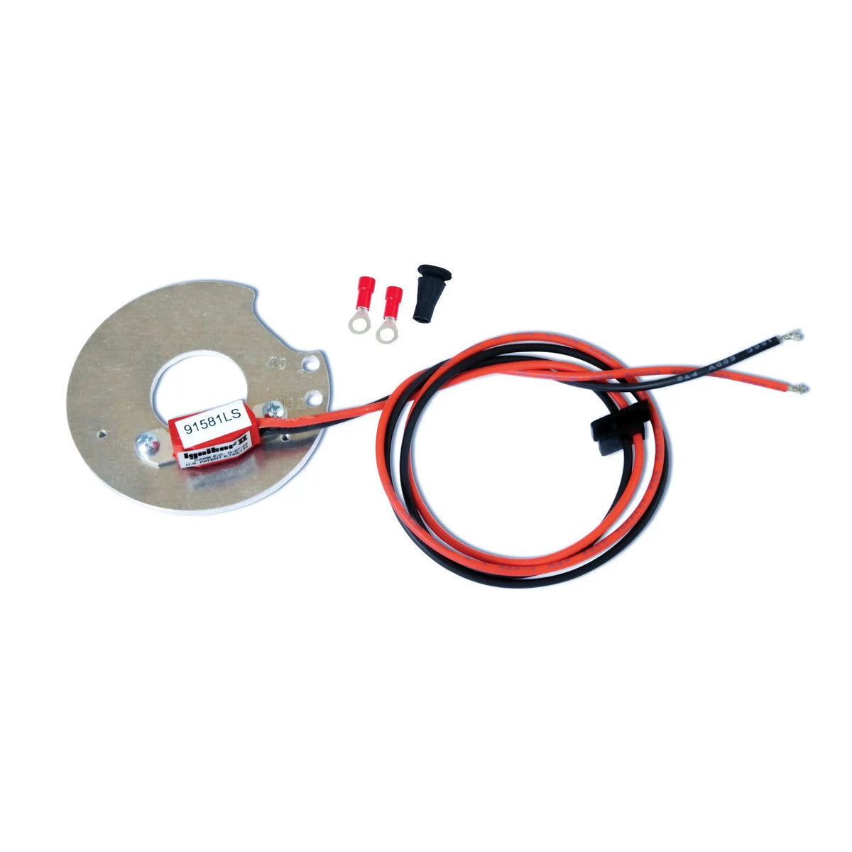 Ignitor II Kit for 8 Cylinders Single Point Distributors 12-Volt Negative Ground E76631