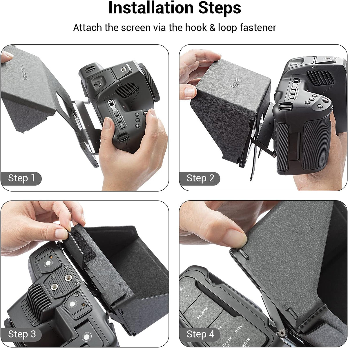 Camera Sun Hood Sun Shade LCD Screen Sunhood O26974