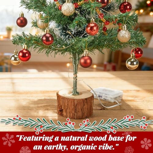 2FT Tabletop Artificial Christmas Tree with Lights G79348