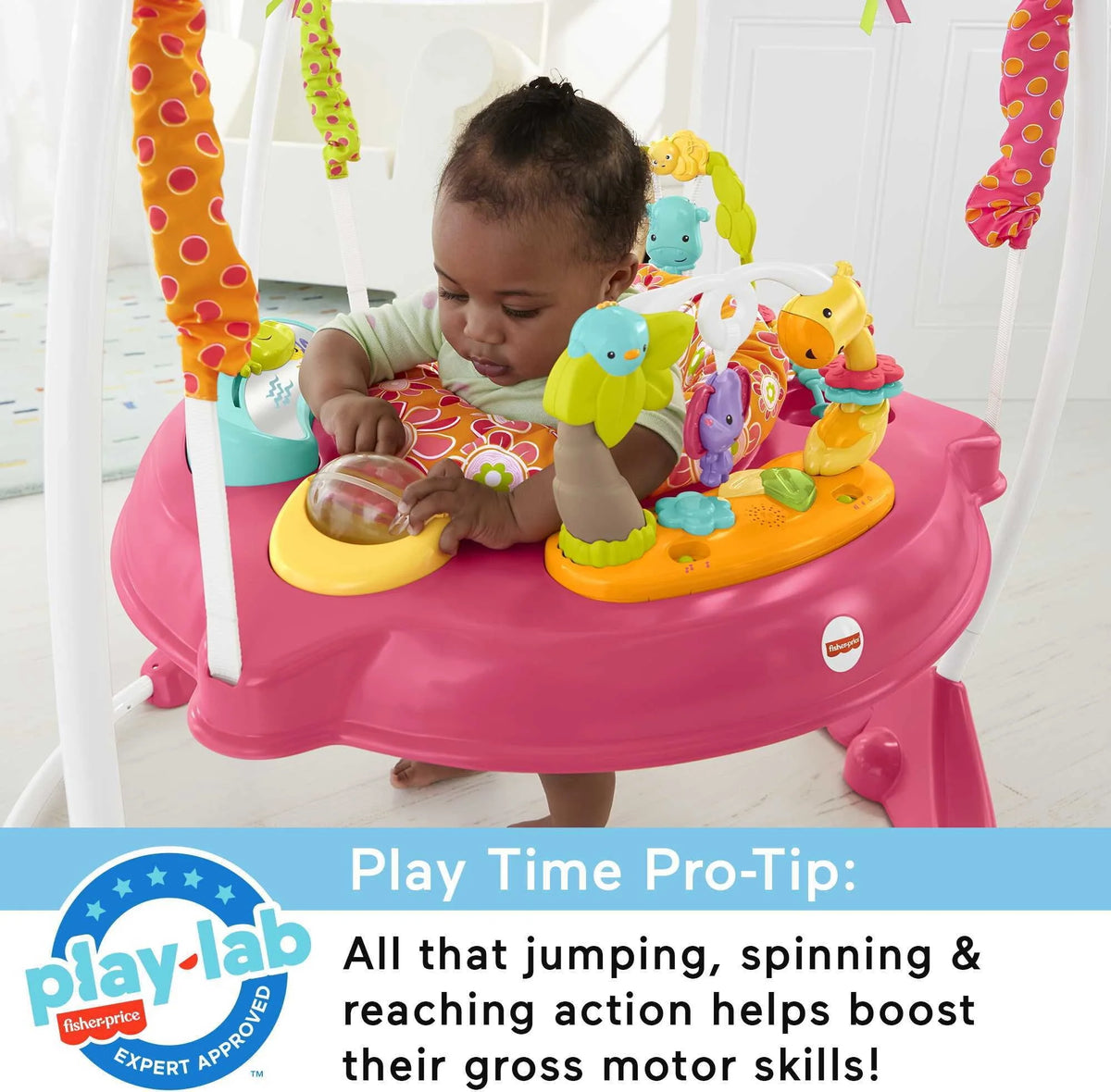 Baby Bouncer Activity Center with Music and Lights I669710