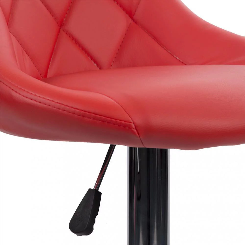 Adjustable Swivel Bar Stools Set Of 2 W5414