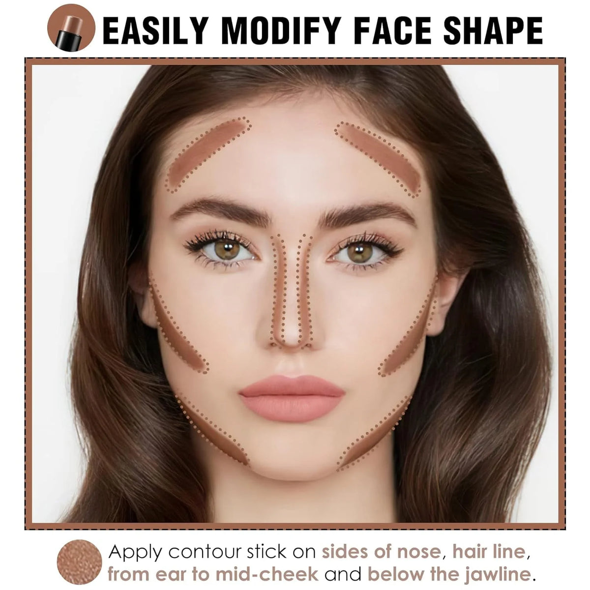 Cream Contour Stick Makeup S52276