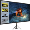 100 inch 16:9 Portable Projector Screen with Stand X1262