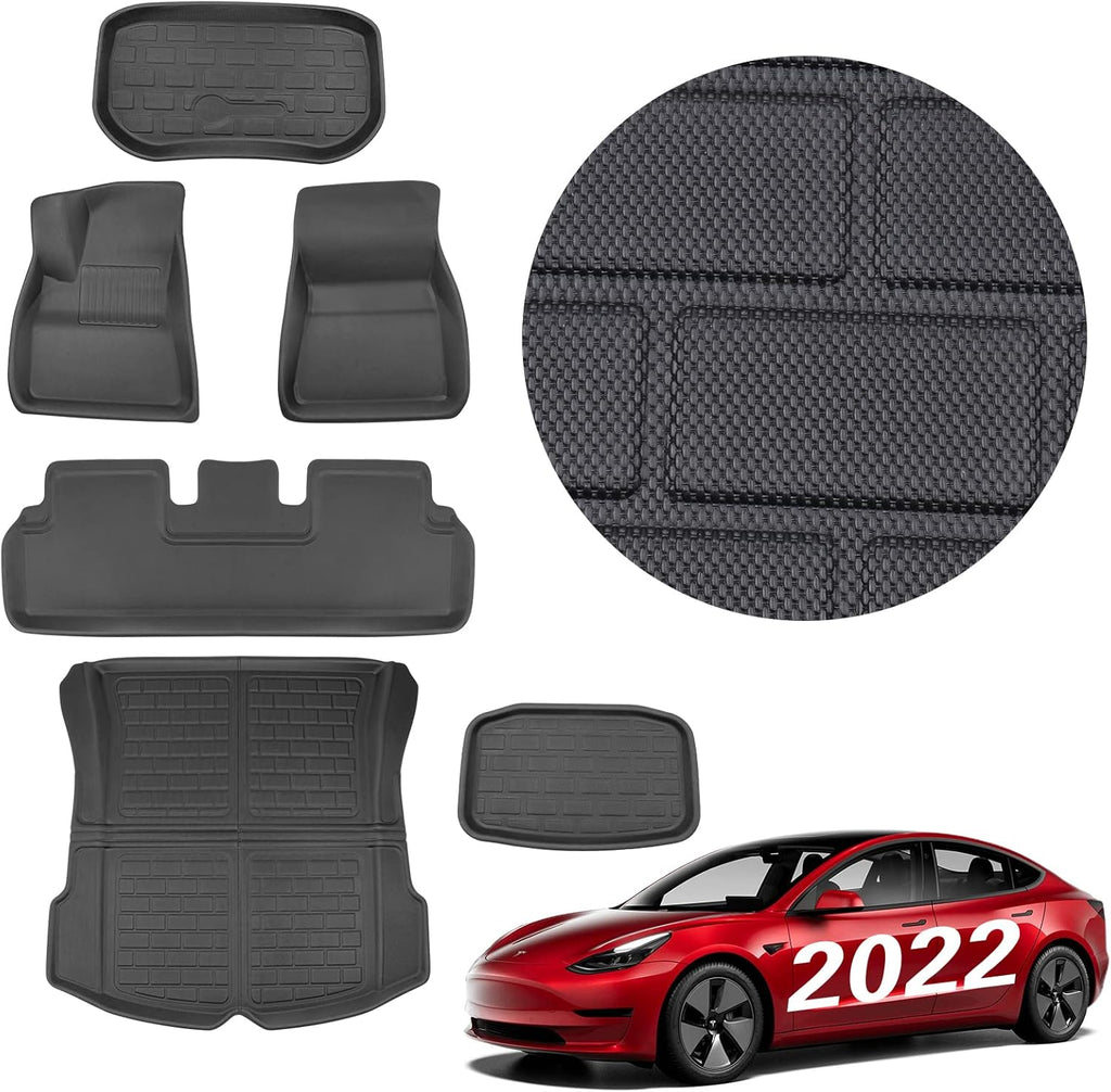 3D All-Weather Waterproof Floor Liners Set H607662