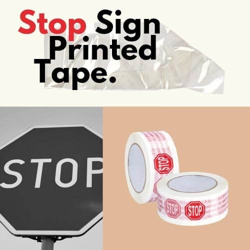 Broken Seal Tape, 2 Inch x 110 Yards, 36 Pack N40870
