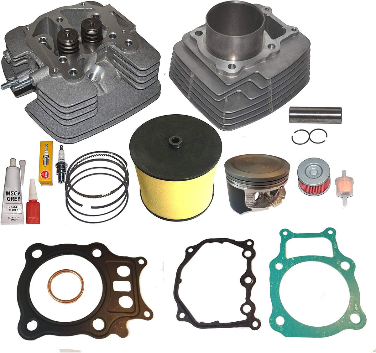 Cylinder Head Piston Kit 355cc for Honda Rancher TRX350 2000-2006 B73973