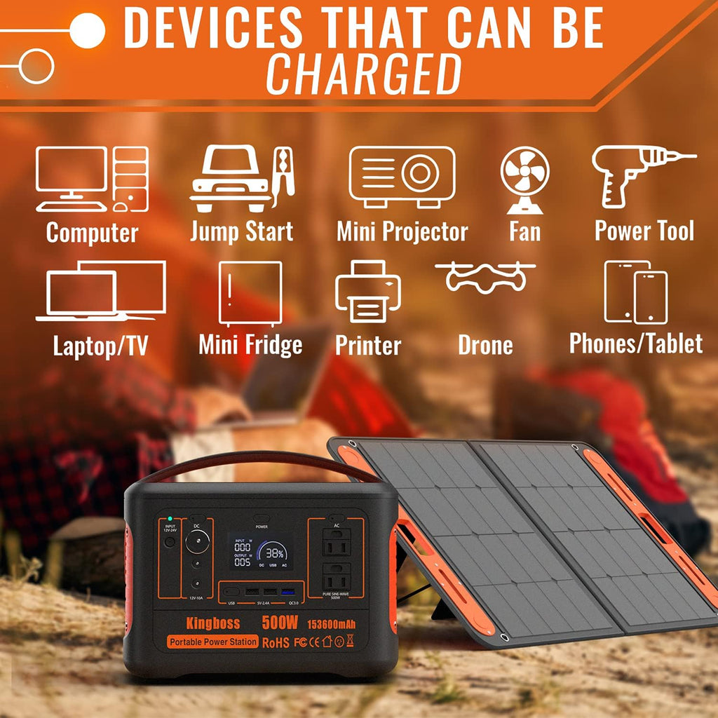 Portable Power Station 500W 568WH Lithium Battery A639408