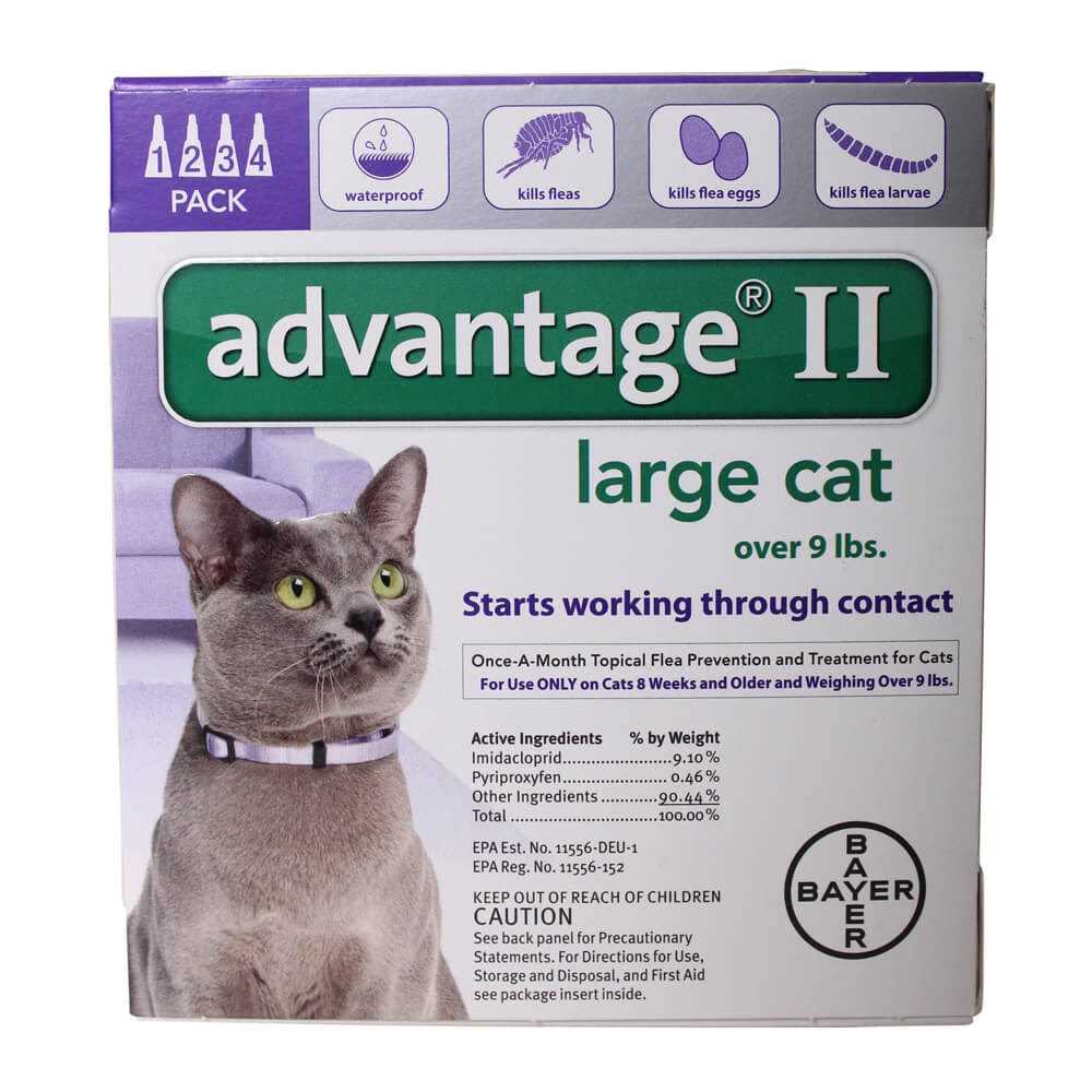 Advantage II Flea Treatment Cats S55845