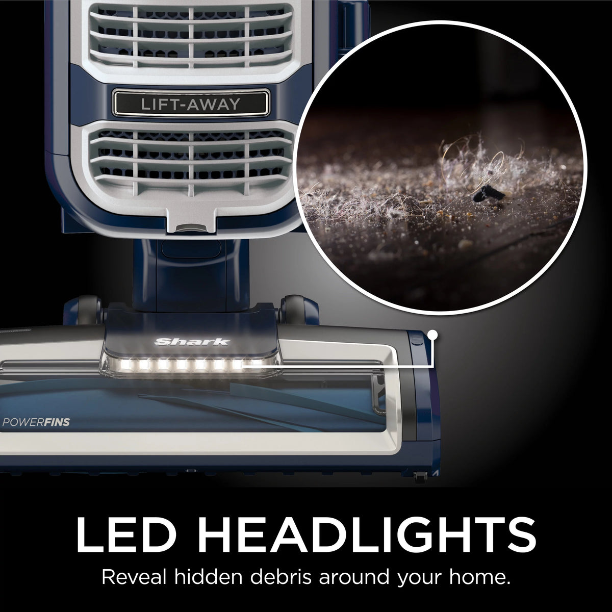 Upright Vacuum with Self-Cleaning Brushroll V442