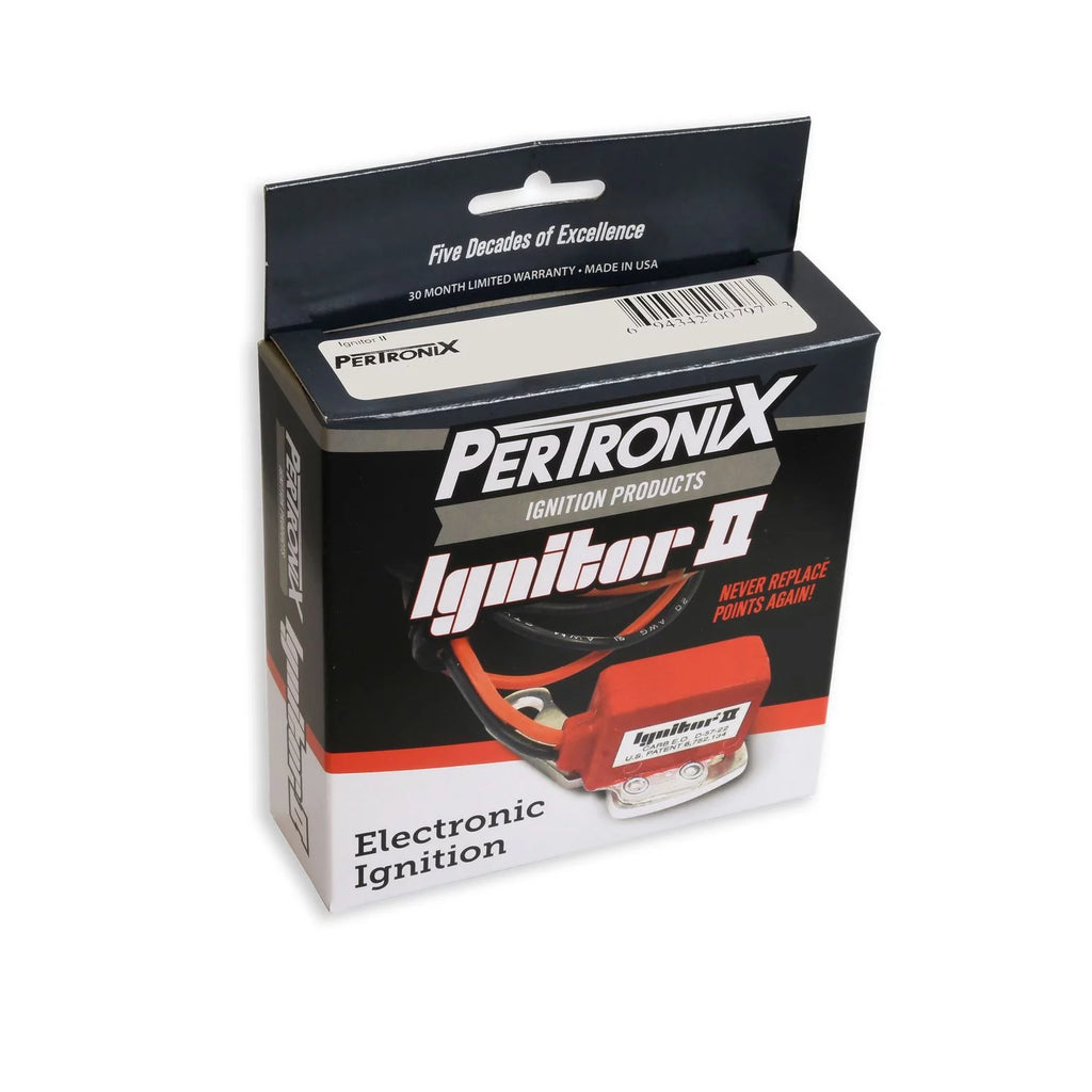 Ignitor II Kit for 8 Cylinders Single Point Distributors 12-Volt Negative Ground E76631
