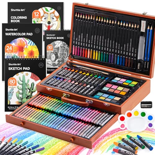 149 Piece Art Set in Wooden Case Y478607