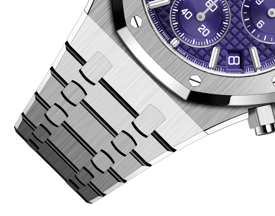Purple Dial 41mm Chronograph R48999