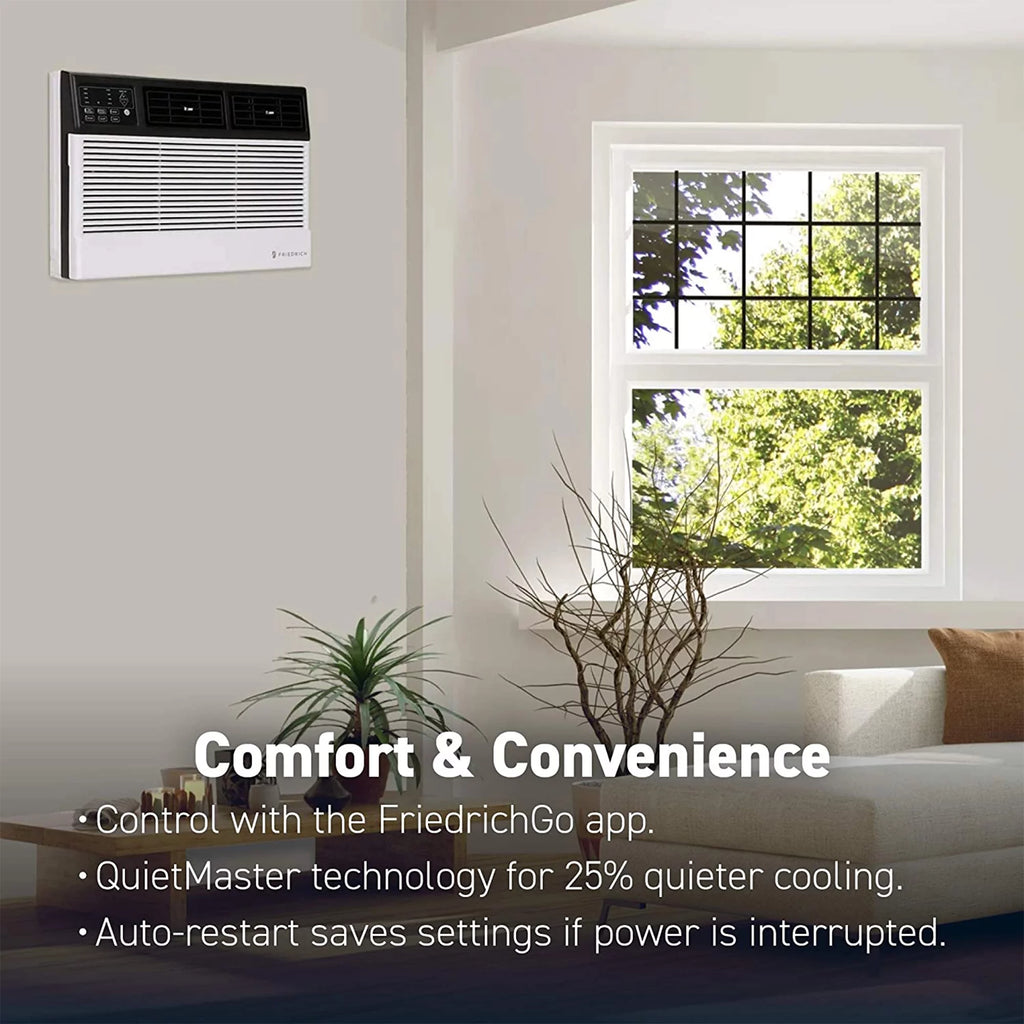 Wi-Fi Controlled White Window Air Conditioner O660511
